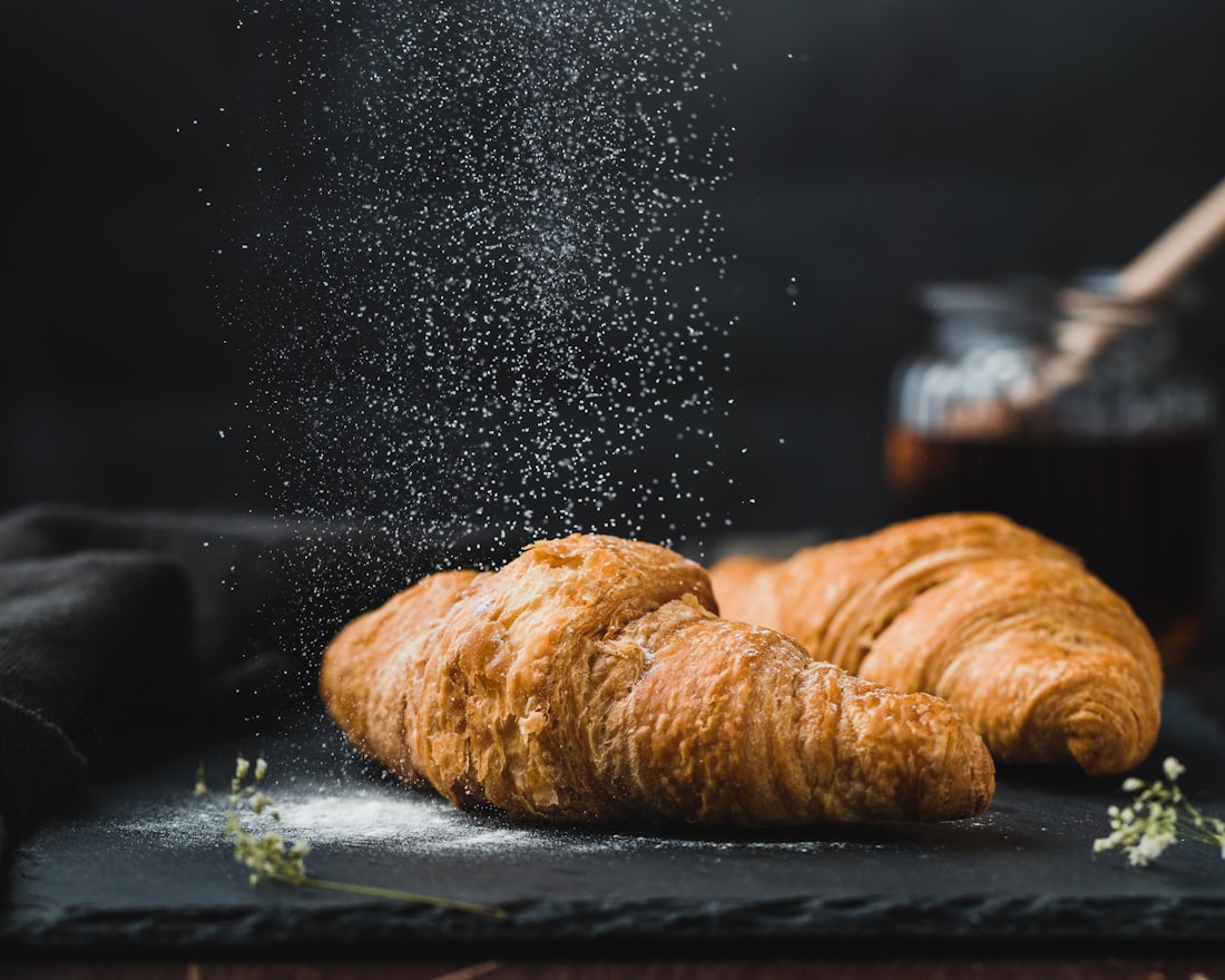 Maslový croissant